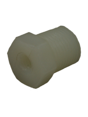 10812 - 1/8-27 npt to 10-32 unf Nylon Reducer